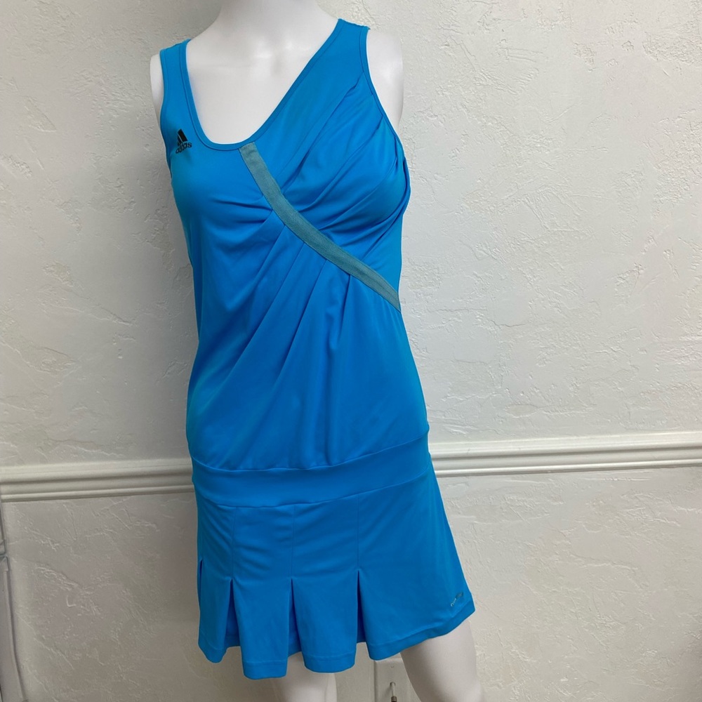 Adidas tennis dress Blue Size 8 Pleated Skirt